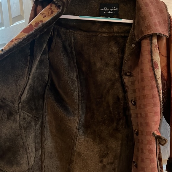 Outdoor edition by Parkhurst Womens faux fur lined coat size Medium - Picture 7 of 7